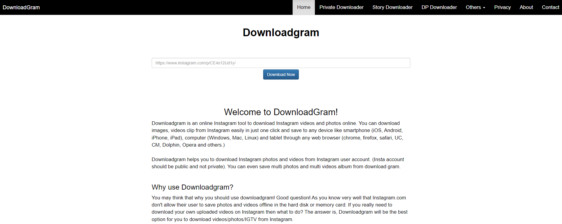 download instagram videos online