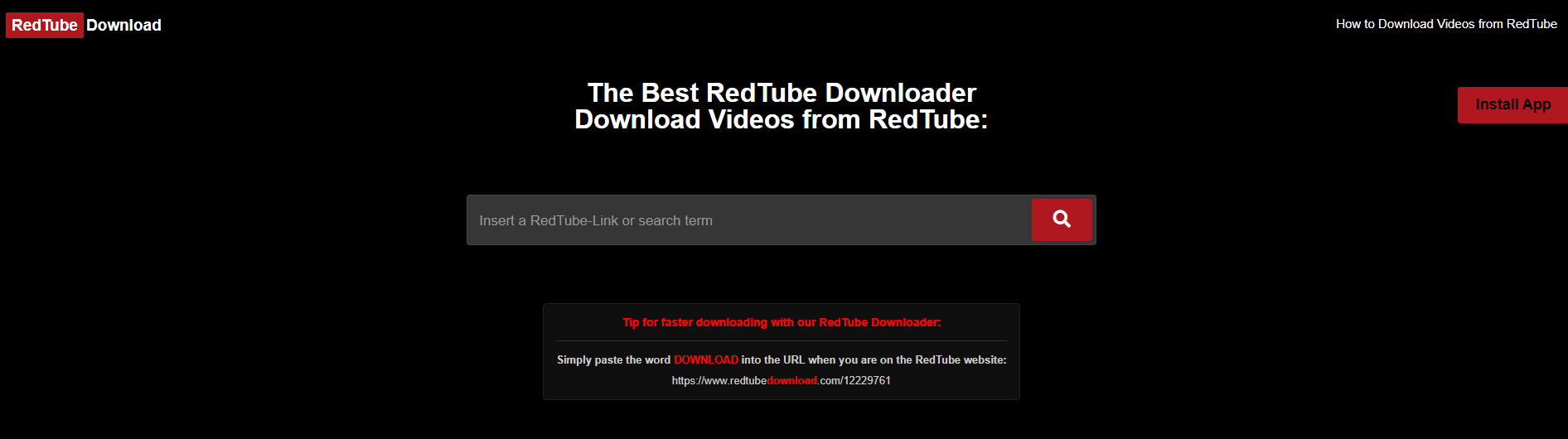 free online redtube downloader