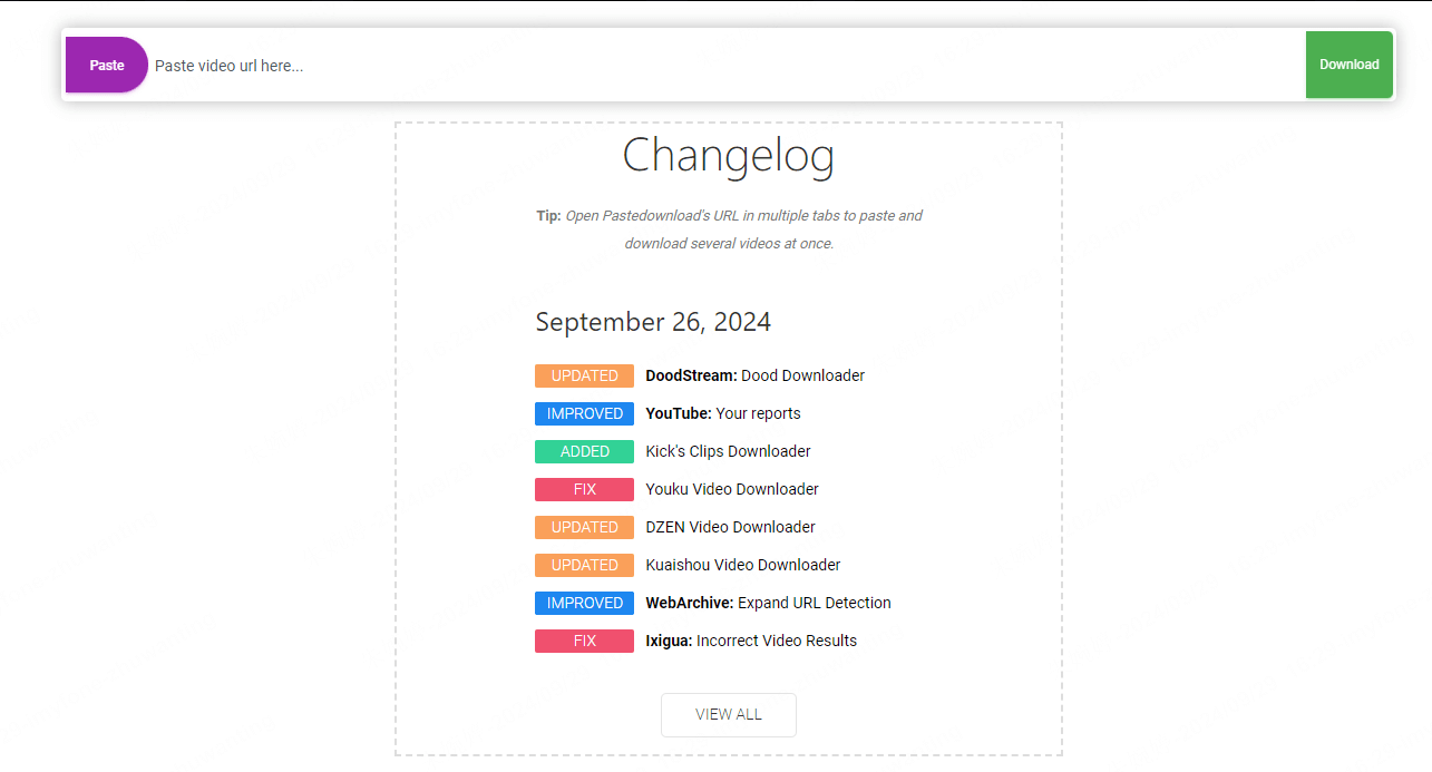 pastedownload tnaflix link downloader