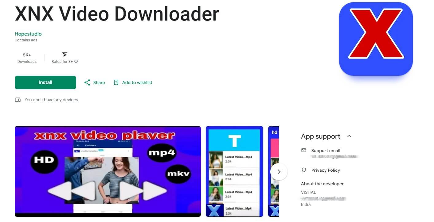 xnxx downloader in android